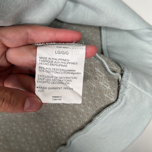 Under Armour Recovery Fleece Pullover Hoodie Womens Size L - Picture 4 of 9